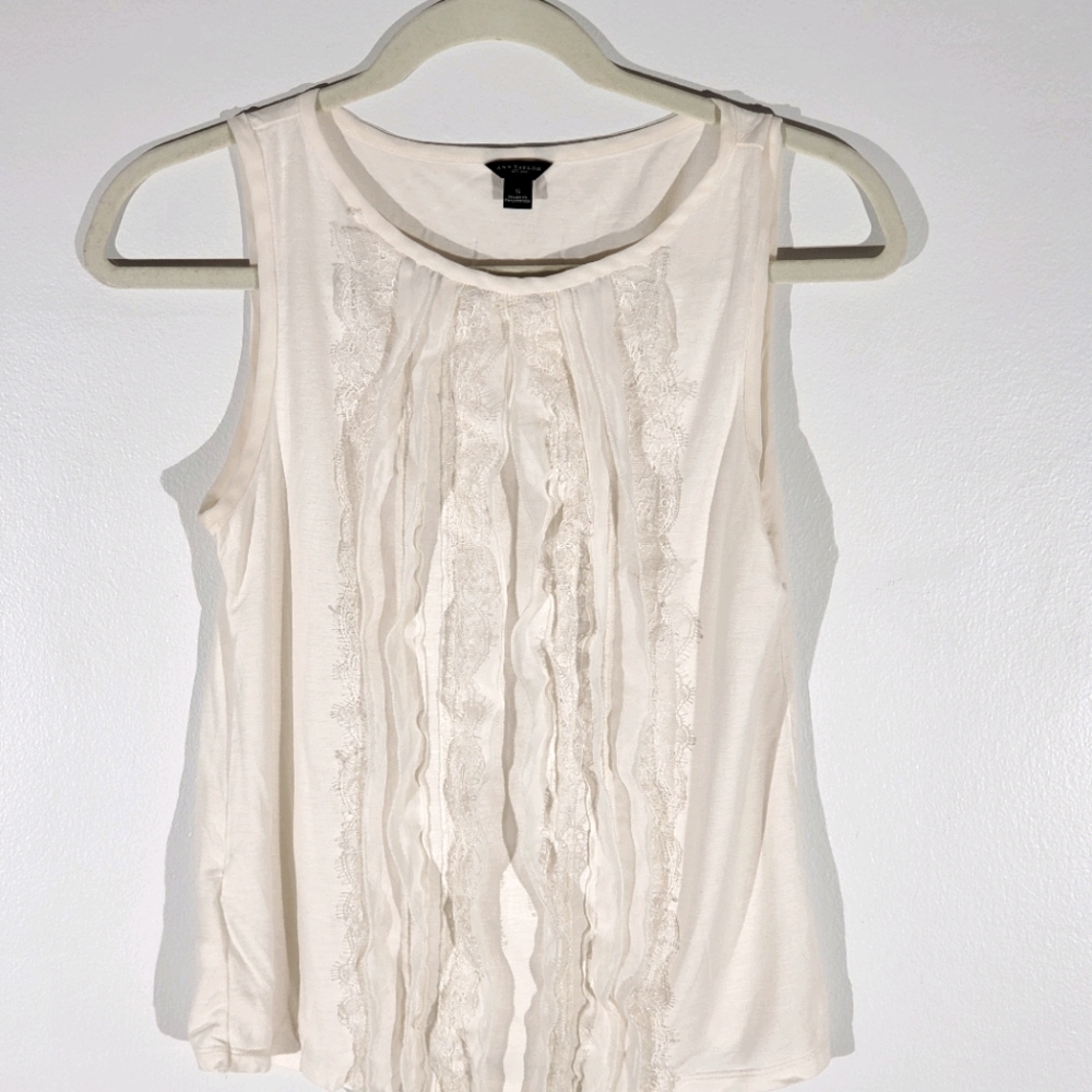 Cute embellished tank top